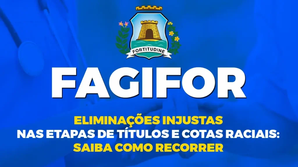 Ilegalidades no concurso da Fagifor: candidato recupere sua vaga